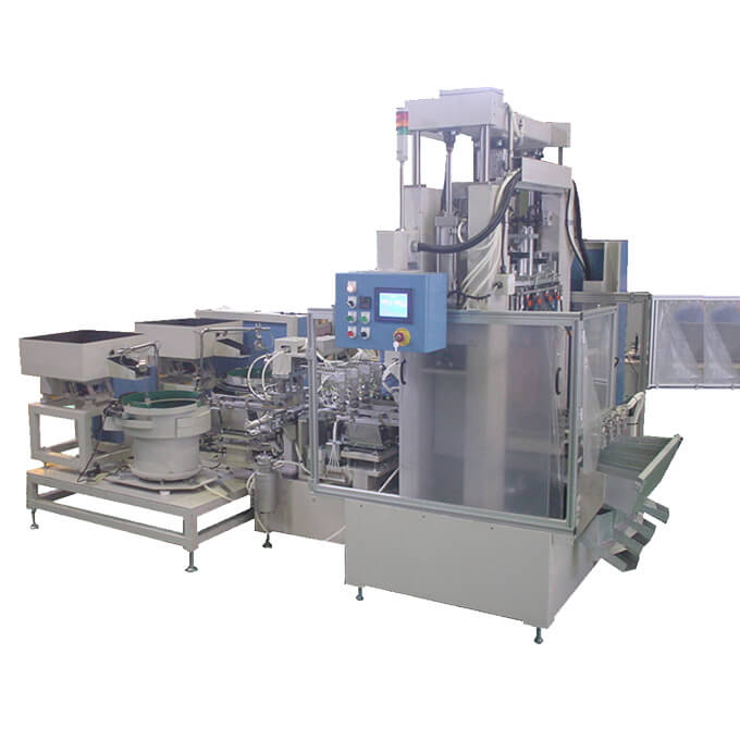 ３ダイスネジ４軸転造加工装置